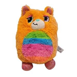 Misfittens Rainbow Cat Get Meowt Of Here 10" Plush Stuffed Animal